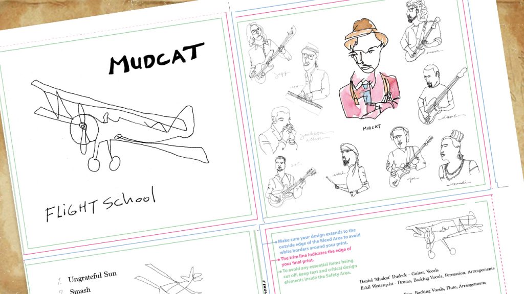Mudcat Blues – Flight School Album Cover